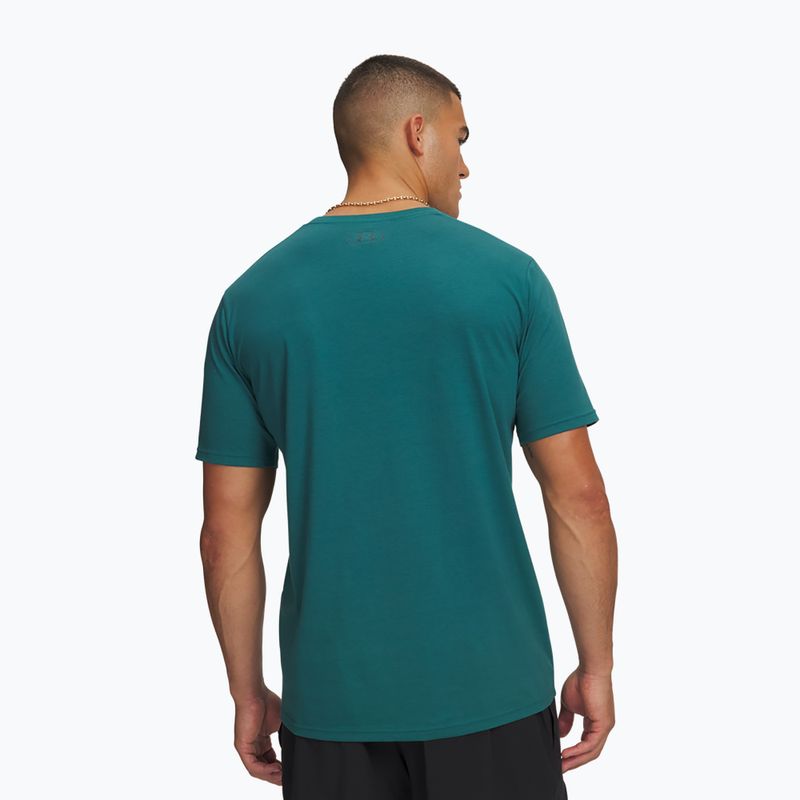 Men's T-shirt Under Armour Sportstyle Left Chest rack green/arden green 2