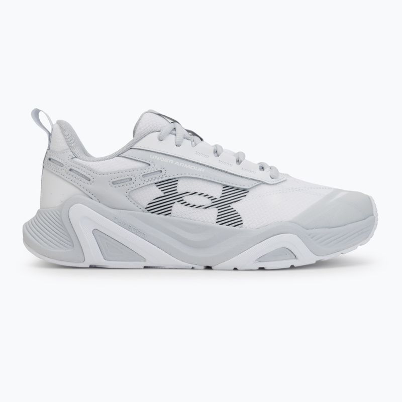 Men's training shoes Under Armour Charged Commit TR 5 white/halo gray/castlerock 2