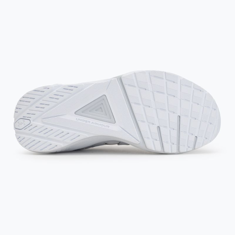 Men's training shoes Under Armour Charged Commit TR 5 white/halo gray/castlerock 4