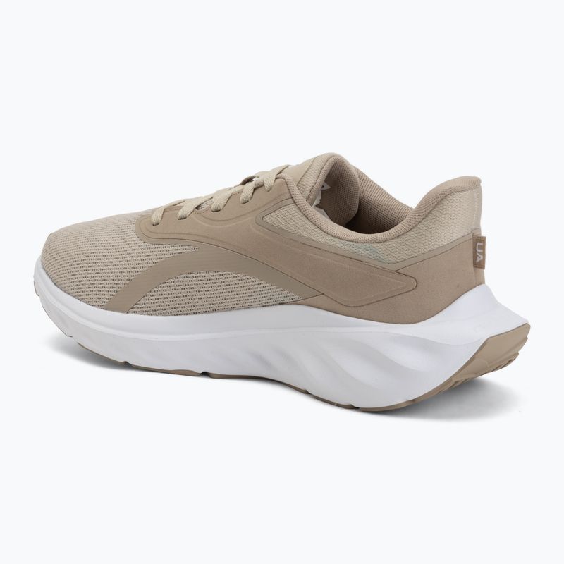 Men's running shoes Under Armour Ascend khaki base/summit white/castlerock 3