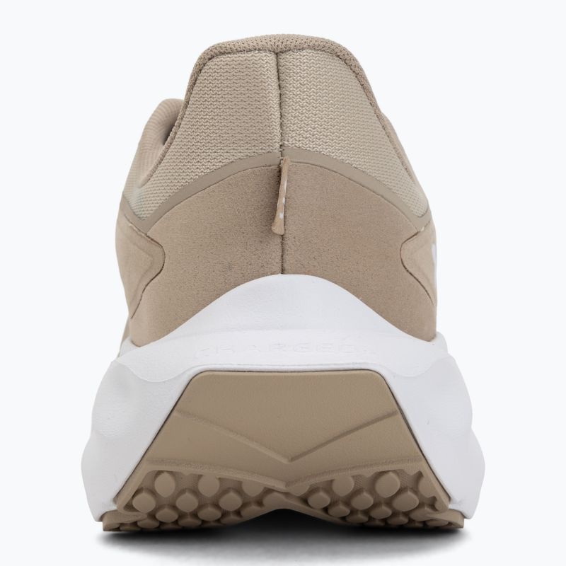 Men's running shoes Under Armour Ascend khaki base/summit white/castlerock 6