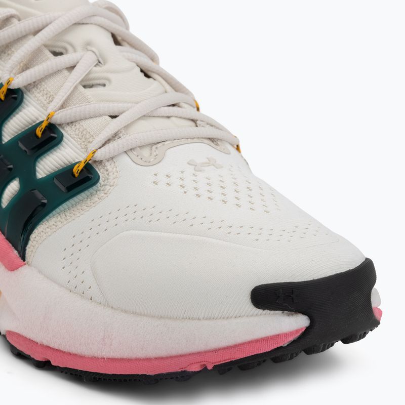 Men's training shoes Under Armour Phantom X ultimate stone/arden green/fresco blue 7