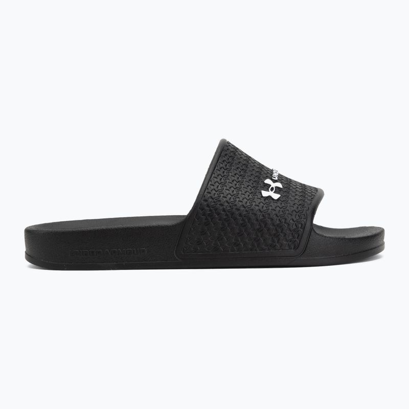 Men's slides Under Armour ARMR Shower black/black/white 2