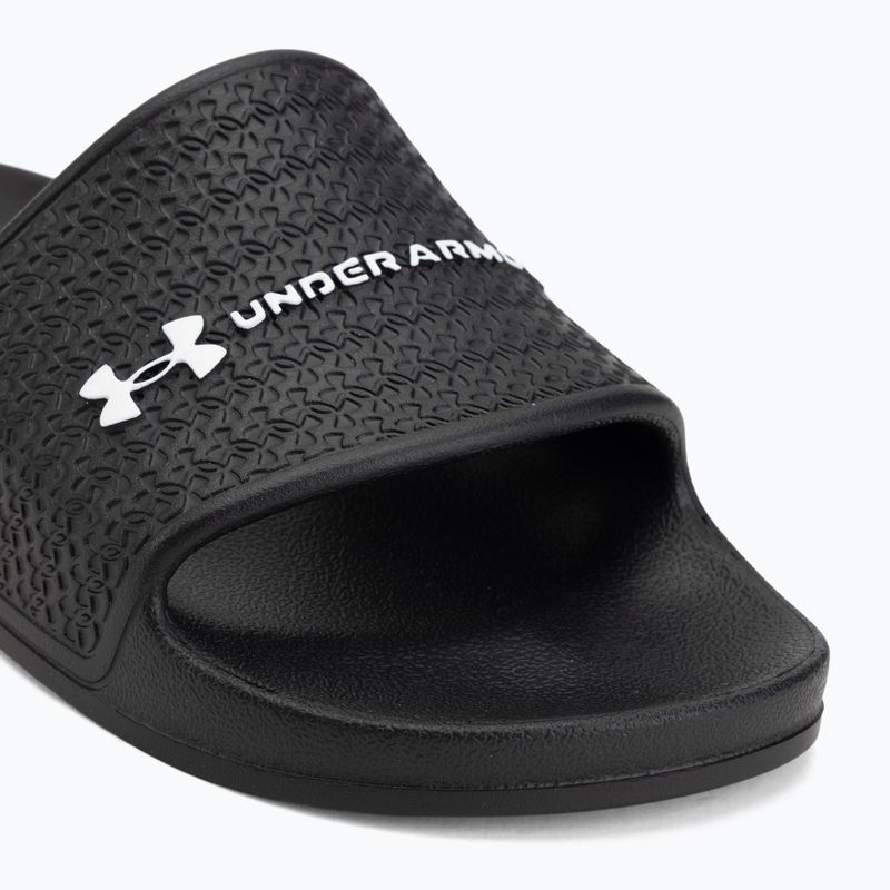 Men's slides Under Armour ARMR Shower black/black/white 7