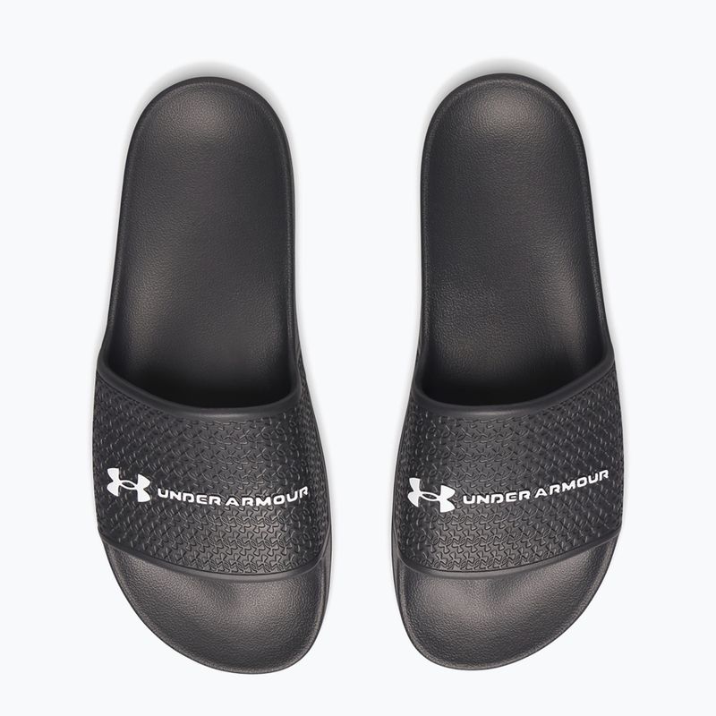 Men's slides Under Armour ARMR Shower black/black/white 5