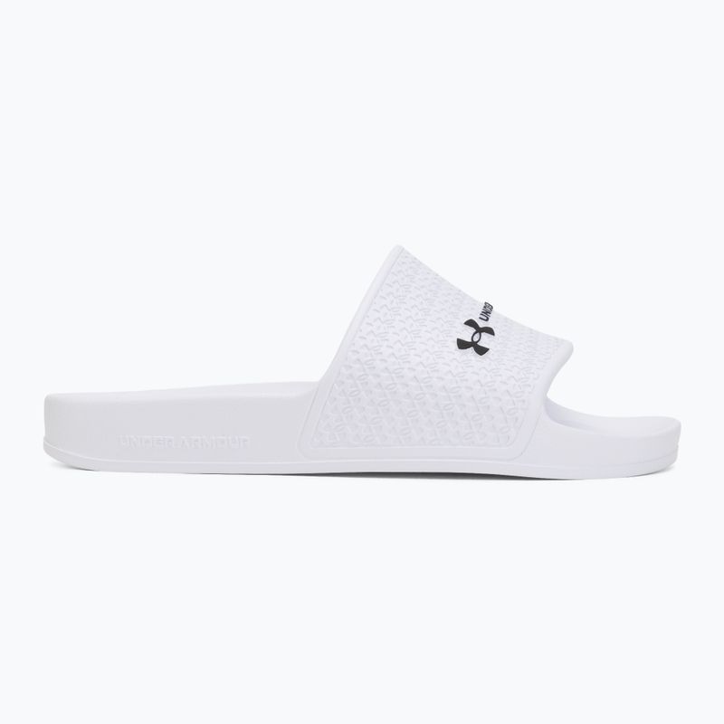 Men's slides Under Armour ARMR Shower white/white/black 2