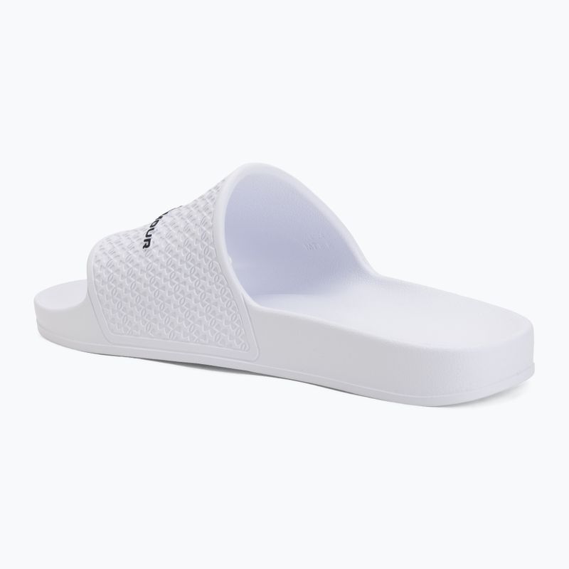 Men's slides Under Armour ARMR Shower white/white/black 3
