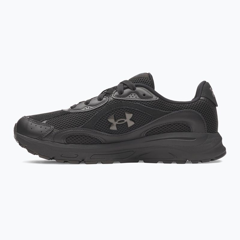 Men's training shoes Under Armour Tech Runner black/black/metallic black 2