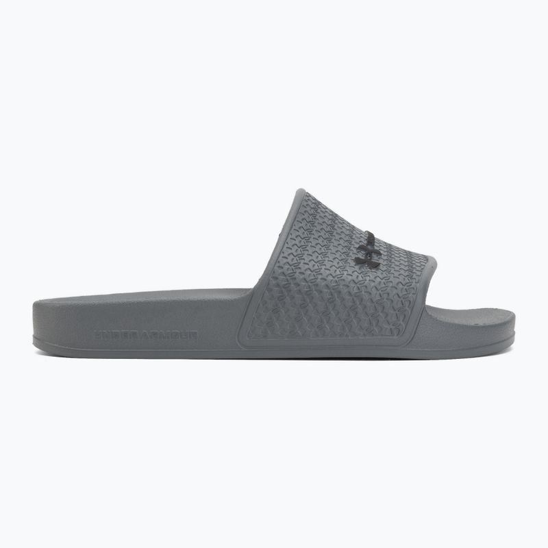Men's slides Under Armour ARMR Shower titan gray/titan gray/black 2