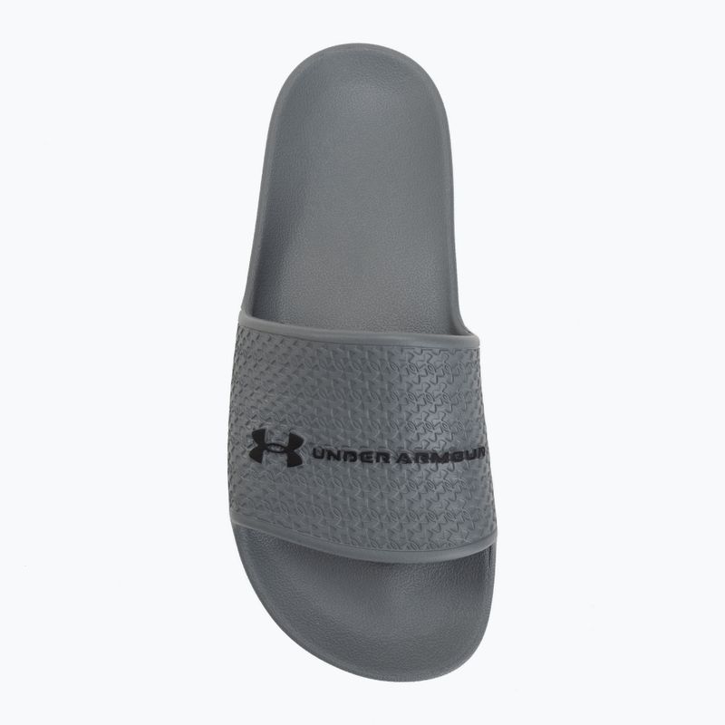 Men's slides Under Armour ARMR Shower titan gray/titan gray/black 5