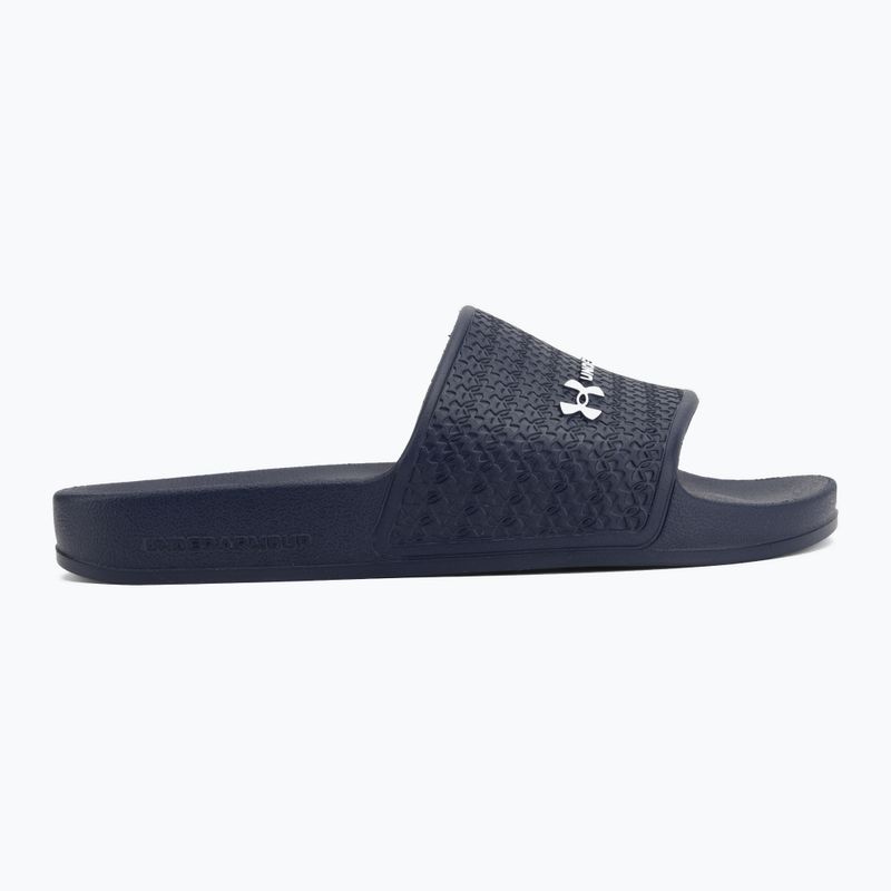 Men's slides Under Armour ARMR Shower midnight navy/midnight navy/white 2