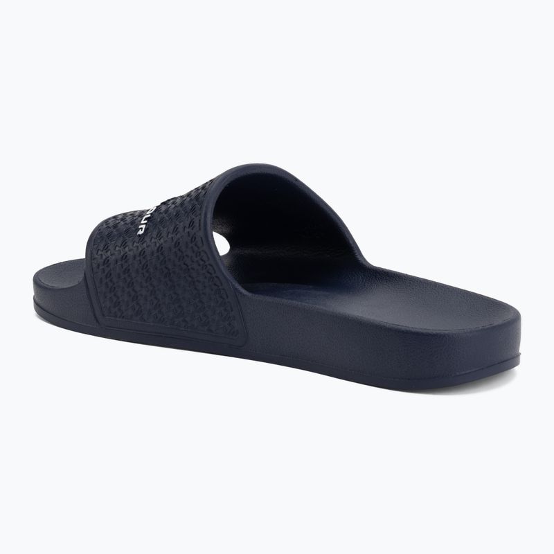 Men's slides Under Armour ARMR Shower midnight navy/midnight navy/white 3