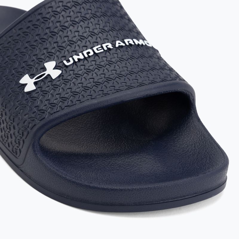 Men's slides Under Armour ARMR Shower midnight navy/midnight navy/white 7