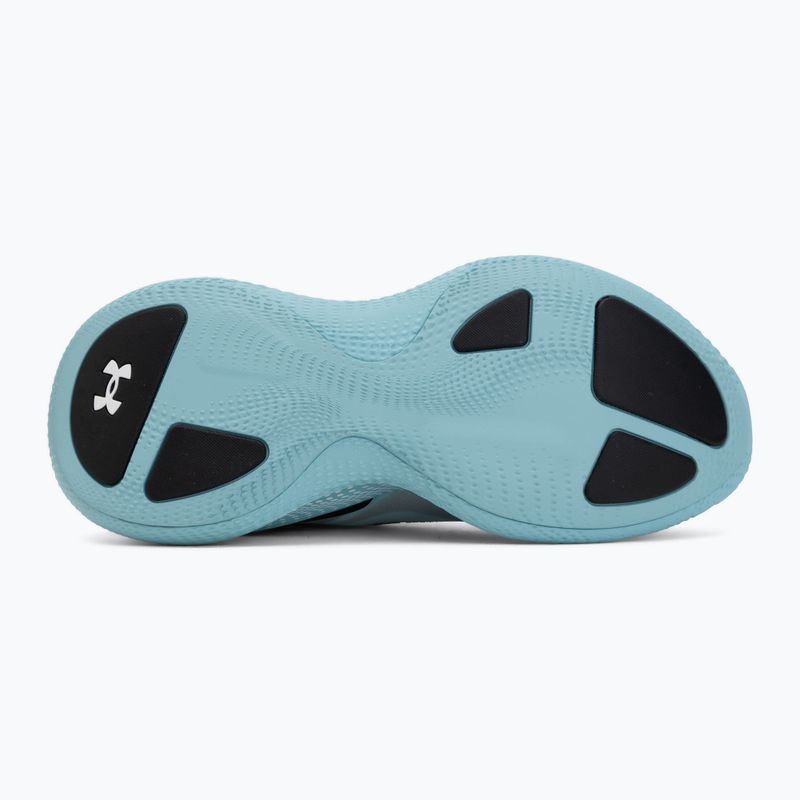 Training shoes Under Armour Echo blue haze/black/metallic silver 4