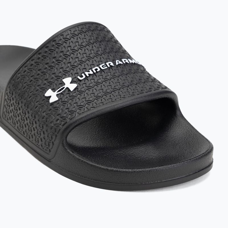 Women's slides Under Armour ARMR Lite black/black/white 5