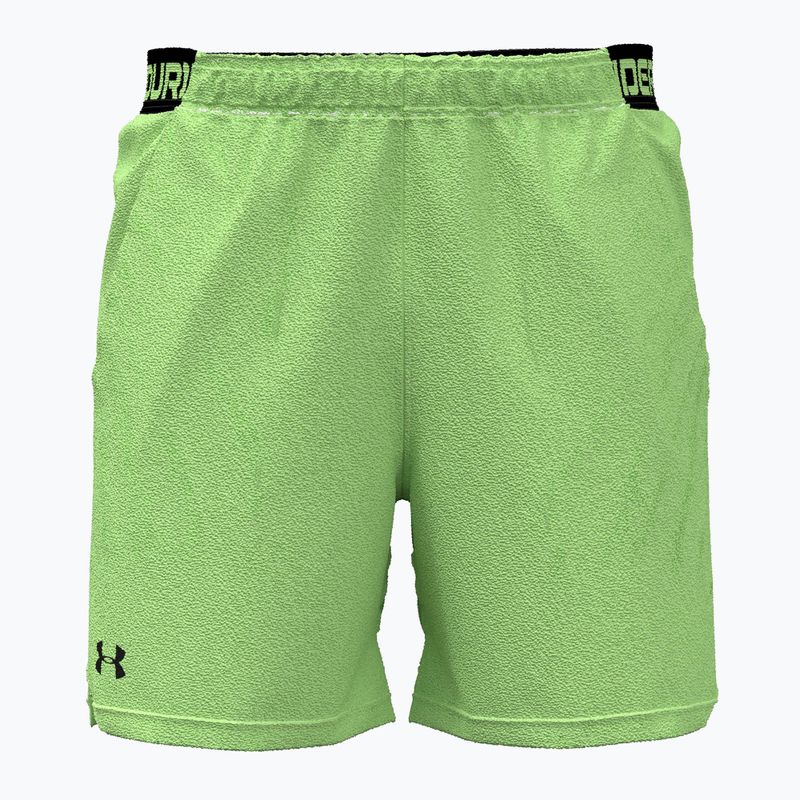 Men's training shorts Under Armour Ua Vanish Woven 6in lumos lime/ultimate black