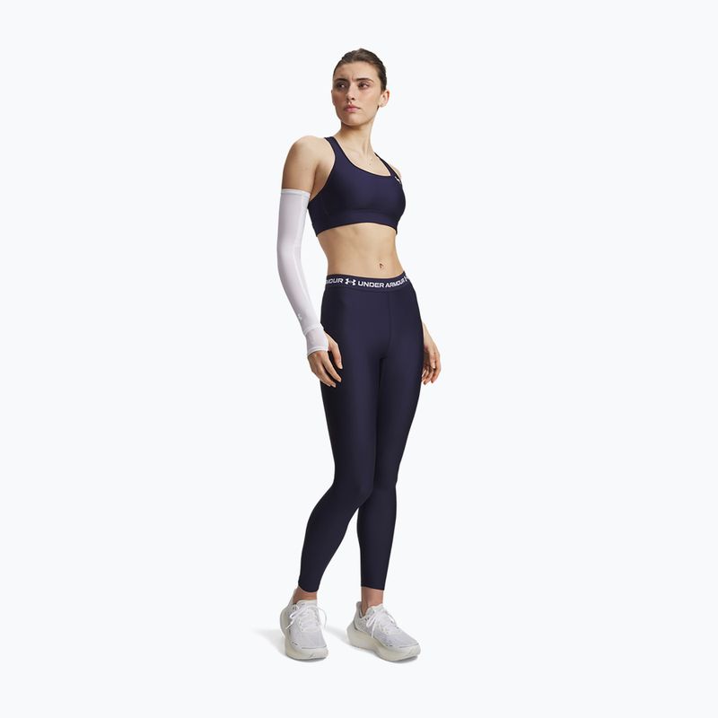 Women's training leggings Under Armour HeatGear Leggings midnight navy/white 2