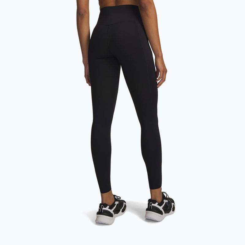 Women's training leggings Under Armour Vanish Elite Leggings ultimate black/metallic silver 3
