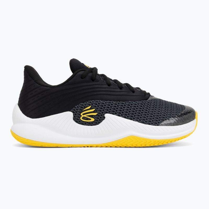 Basketball shoes Under Armour Curry Splash 26 black/taxi/black 2