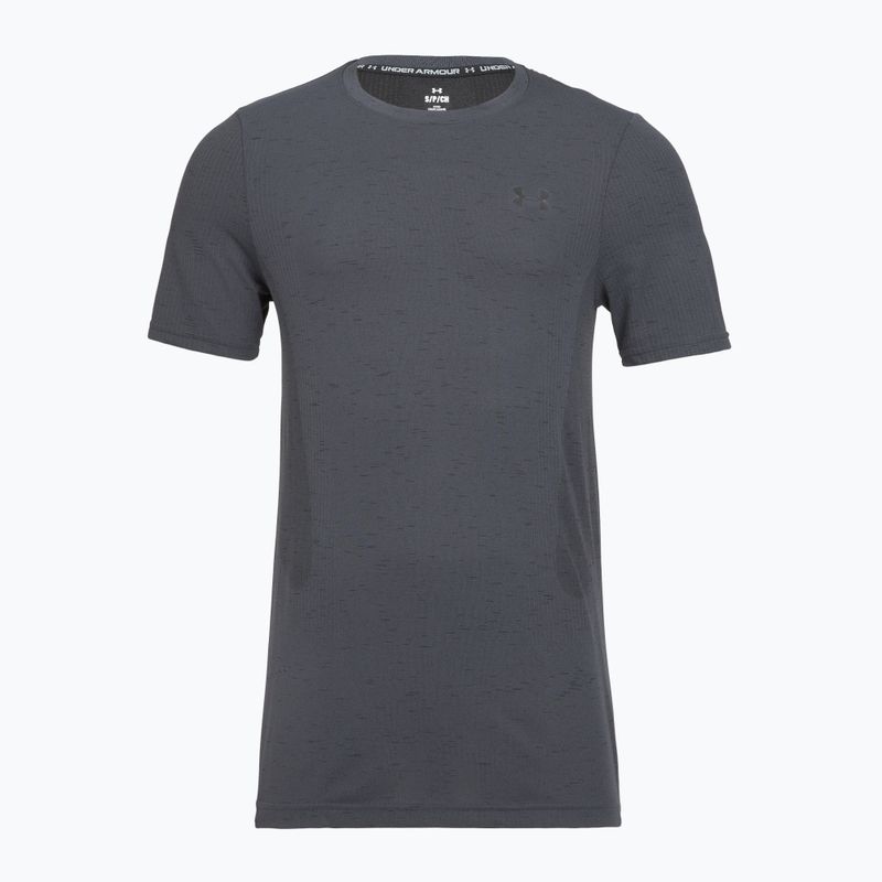 Men's training T-shirt Under Armour Vanish Seamless castlerock/black