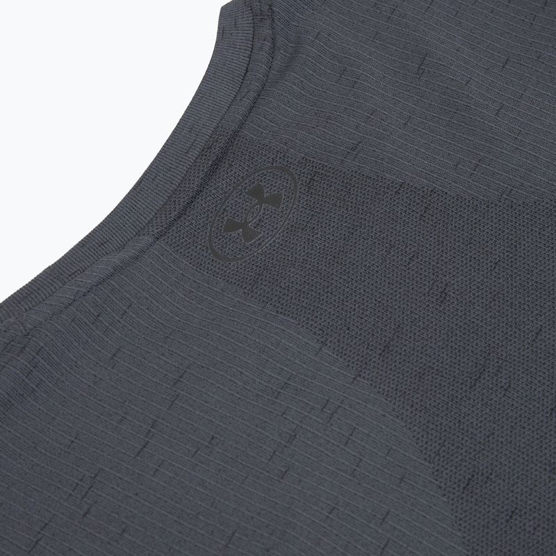 Men's training T-shirt Under Armour Vanish Seamless castlerock/black 4