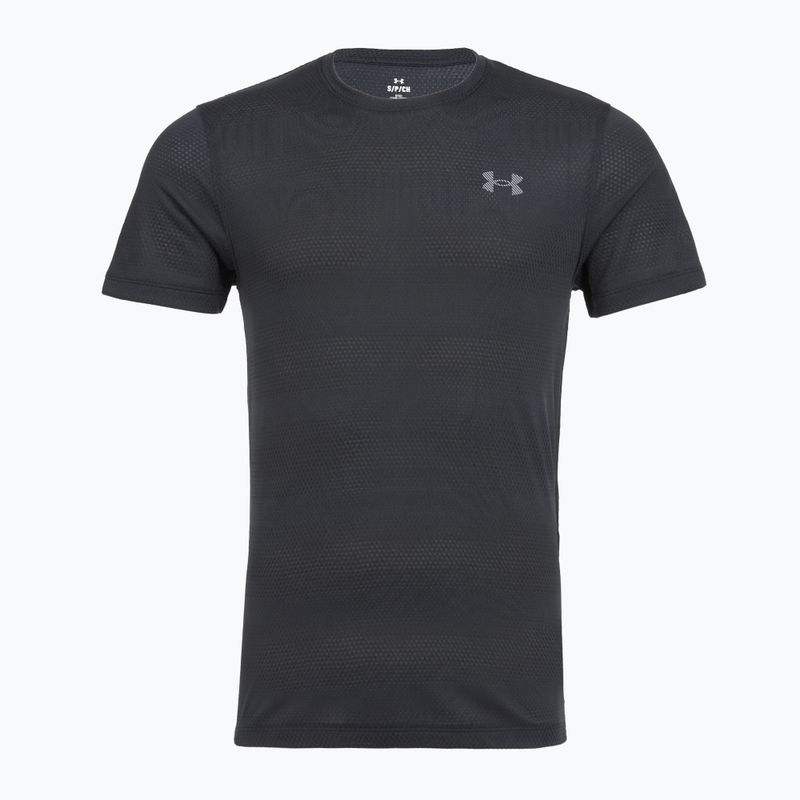 Men's running top Under Armour Velociti black/black/metallic silver