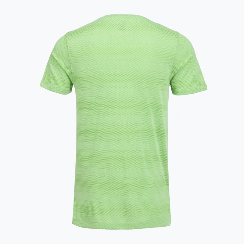 Men's running top Under Armour Velociti lumos lime/white 2