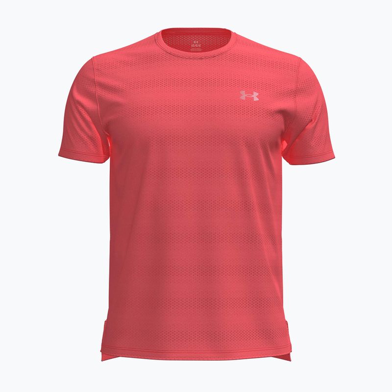 Men's running top Under Armour Velociti electric tangerine/black/green mode