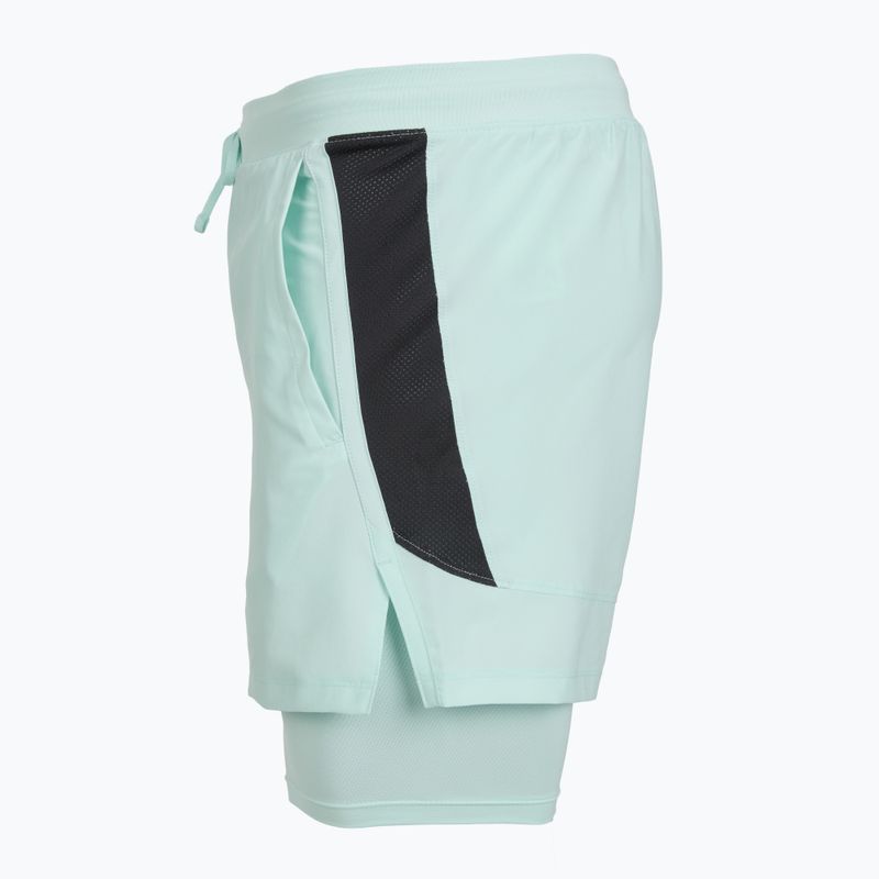 Men's running shorts Under Armour Launch 5" 2IN1 refresh mint/castlerock 4