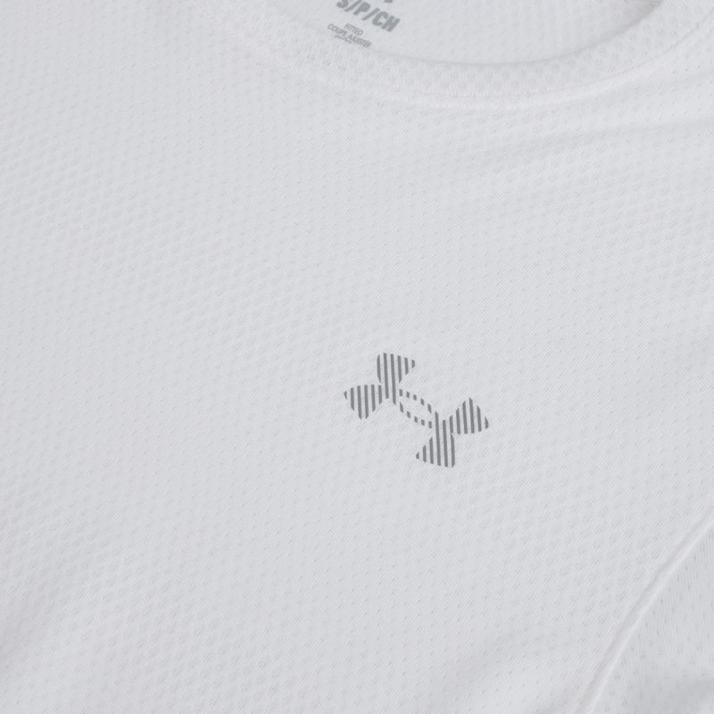 Men's running top Under Armour Velociti white/black/distant gray 3
