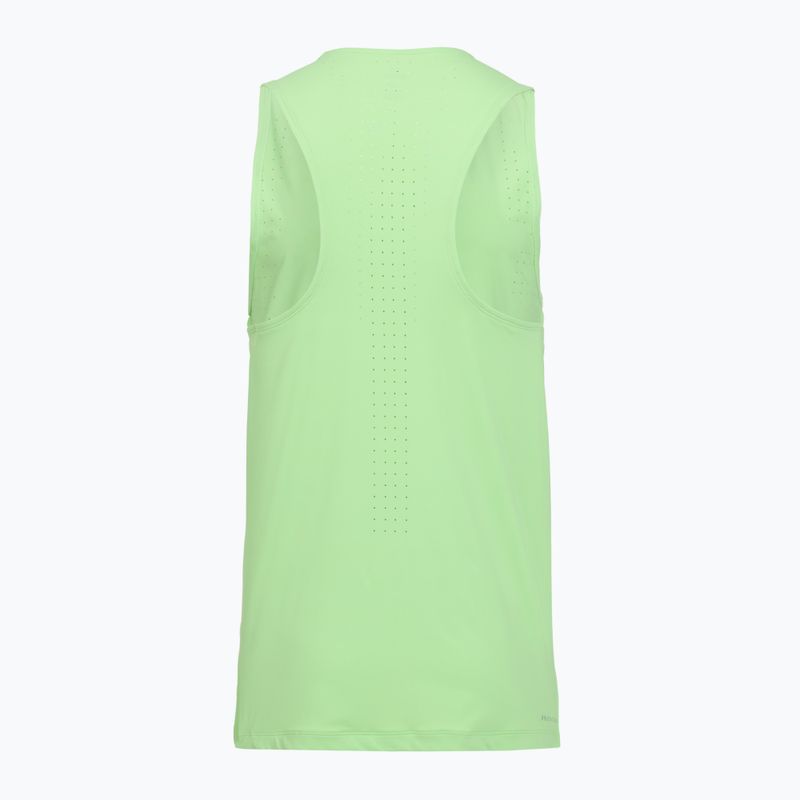 Men's running top Under Armour Velociti Pro Singlet lumos lime/white 2