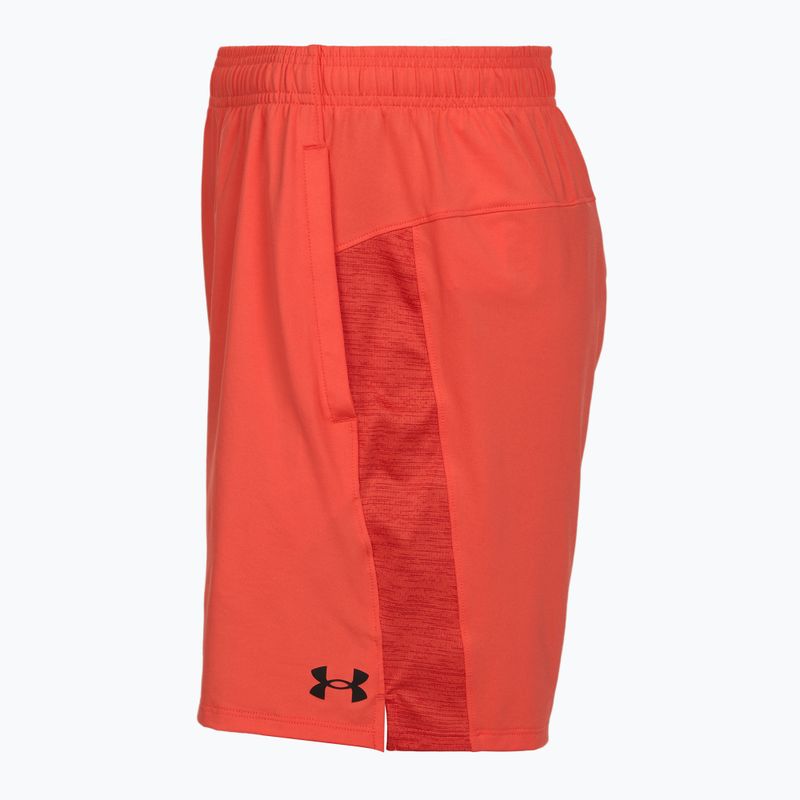 Men's training shorts Under Armour Tech Vent venom red/black 6