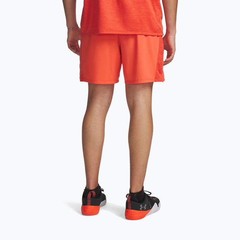 Men's training shorts Under Armour Tech Vent venom red/black 3