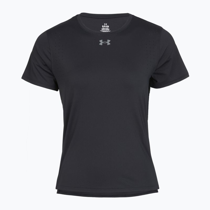 Women's running top Under Armour Velociti Pro black/black/metallic silver