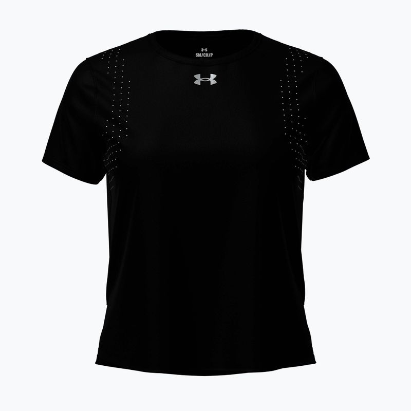 Women's running top Under Armour Velociti Pro black/black/metallic silver