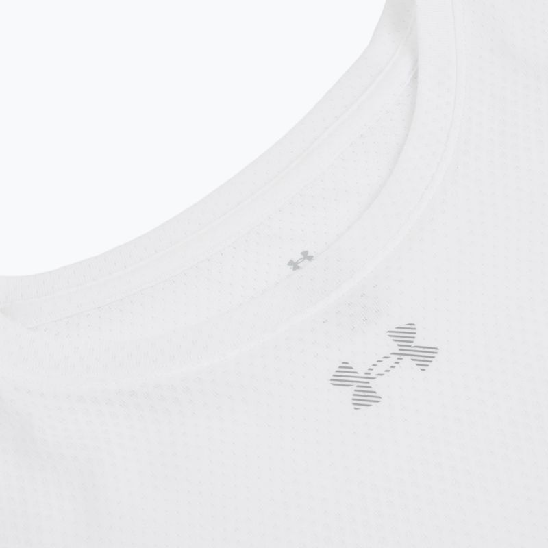 Women's running top Under Armour Velociti white/white/black 3