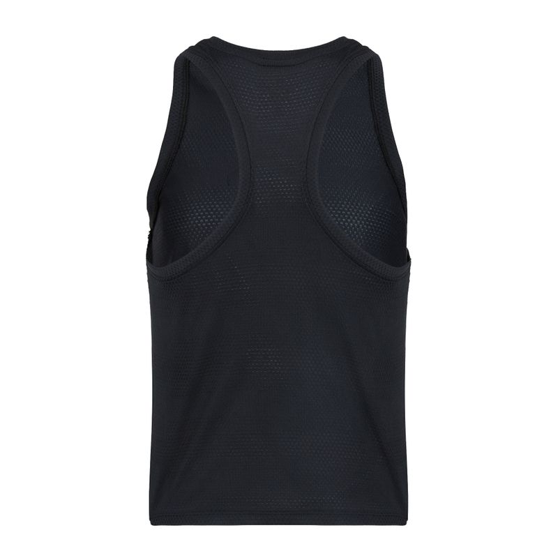 Women's running top Under Armour Velociti Singlet black/black/metallic silver 2