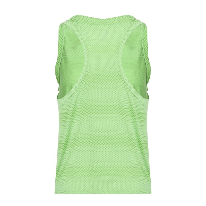Women's running top Under Armour Velociti Singlet lumos lime/white 2