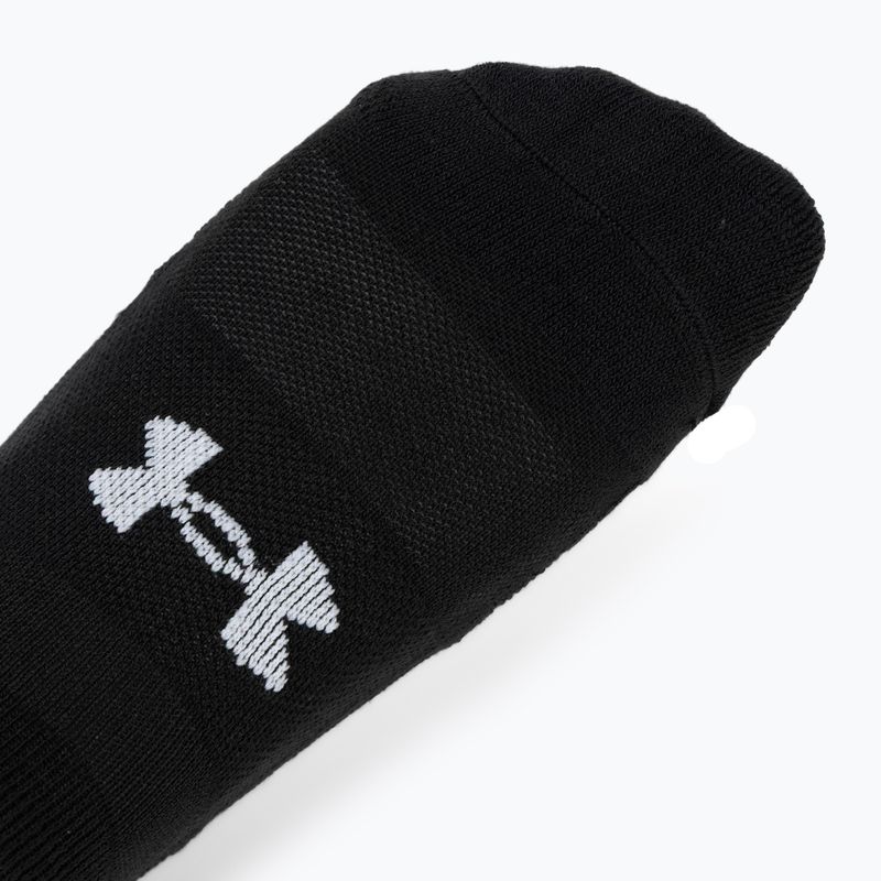 Men's socks Under Armour Performance Cotton NS 3 pairs ultimate black/ultimate black/white 6
