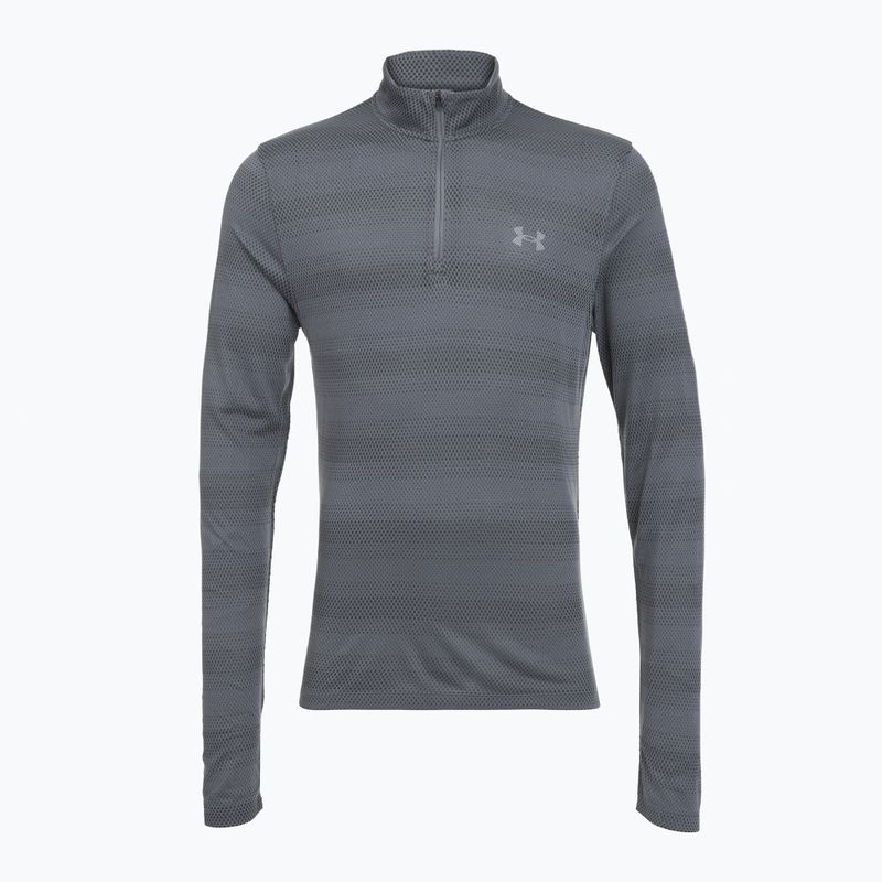 Men's running sweatshirt Under Armour Velociti 1/4 Zip castlerock/anthracite