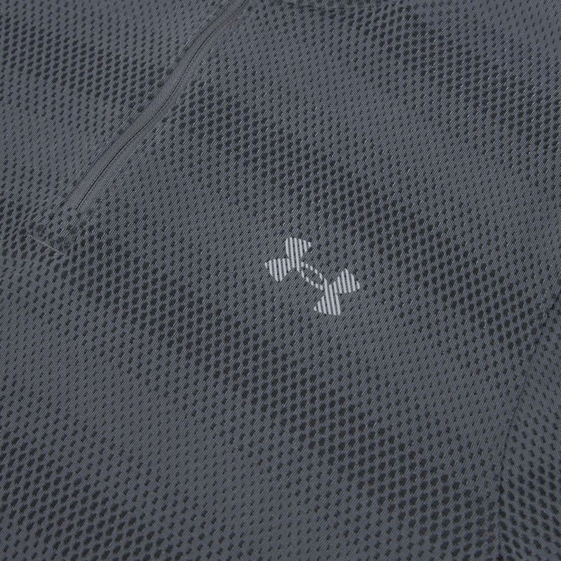 Men's running sweatshirt Under Armour Velociti 1/4 Zip castlerock/anthracite 3