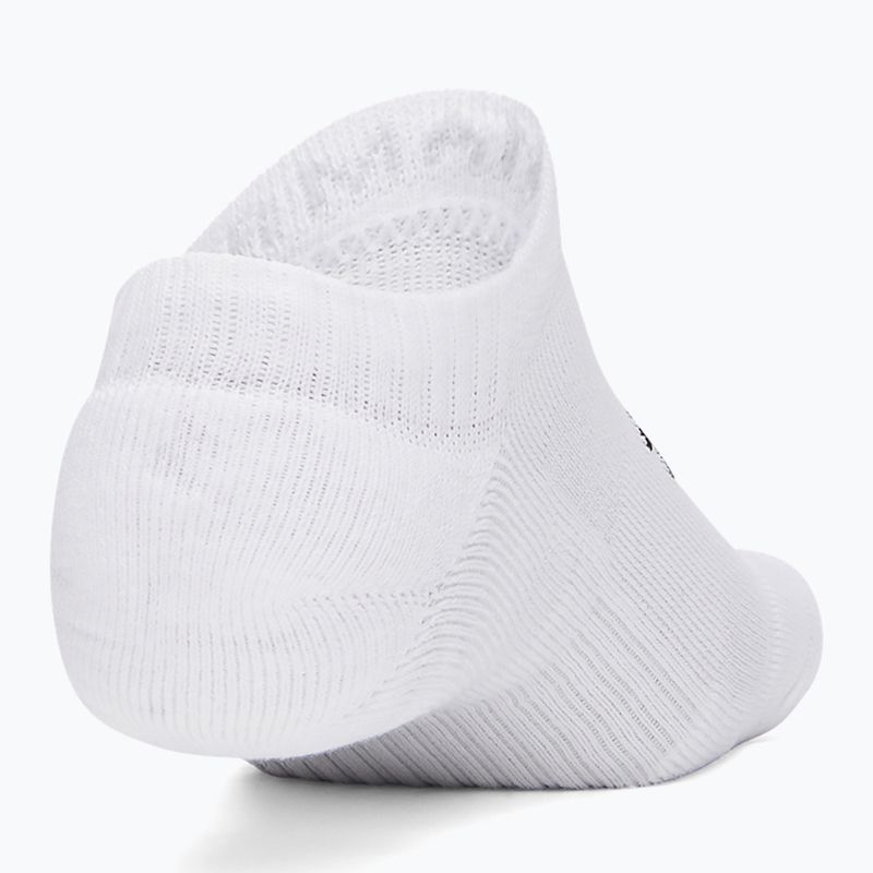 Men's socks Under Armour Performance Cotton NS 3 pack white/steel/steel 3