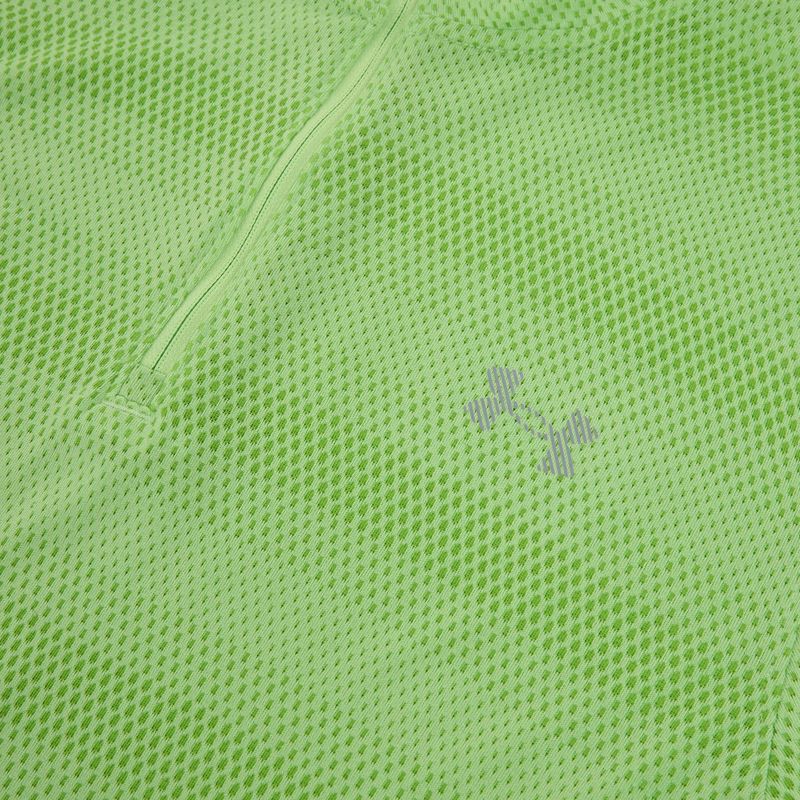 Men's running sweatshirt Under Armour Velociti 1/4 Zip lumos lime/white 3