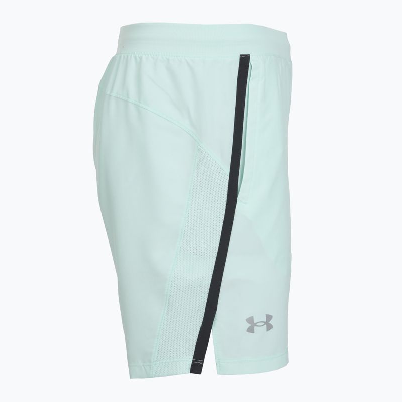 Men's running shorts Under Armour Launch 7" refresh mint/castlerock 3