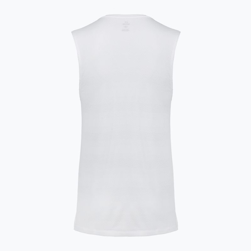 Men's running top Under Armour Velociti Tank white/black/distant gray 2