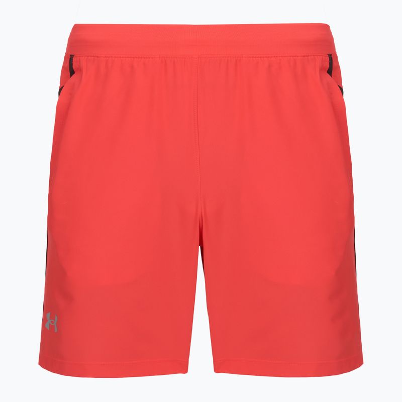 Men's running shorts Under Armour Launch 7" racer red/black/reflective