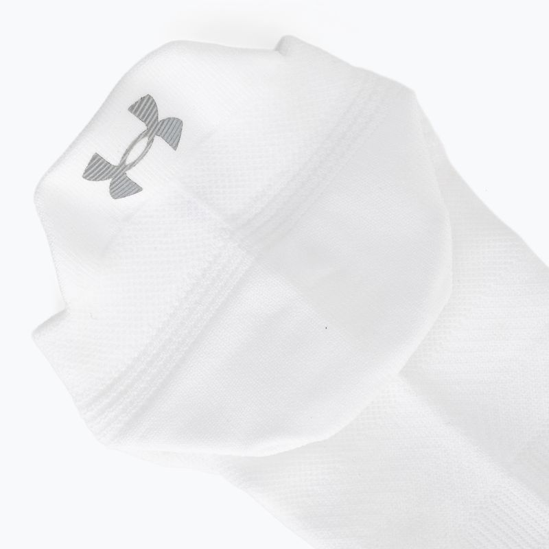 Socks Under Armour Velociti Lite NS white/black/distant gray 3
