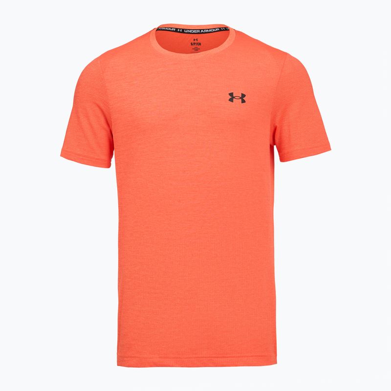 Men's training T-shirt Under Armour Vanish Elite Seamless venom red/ultimate black