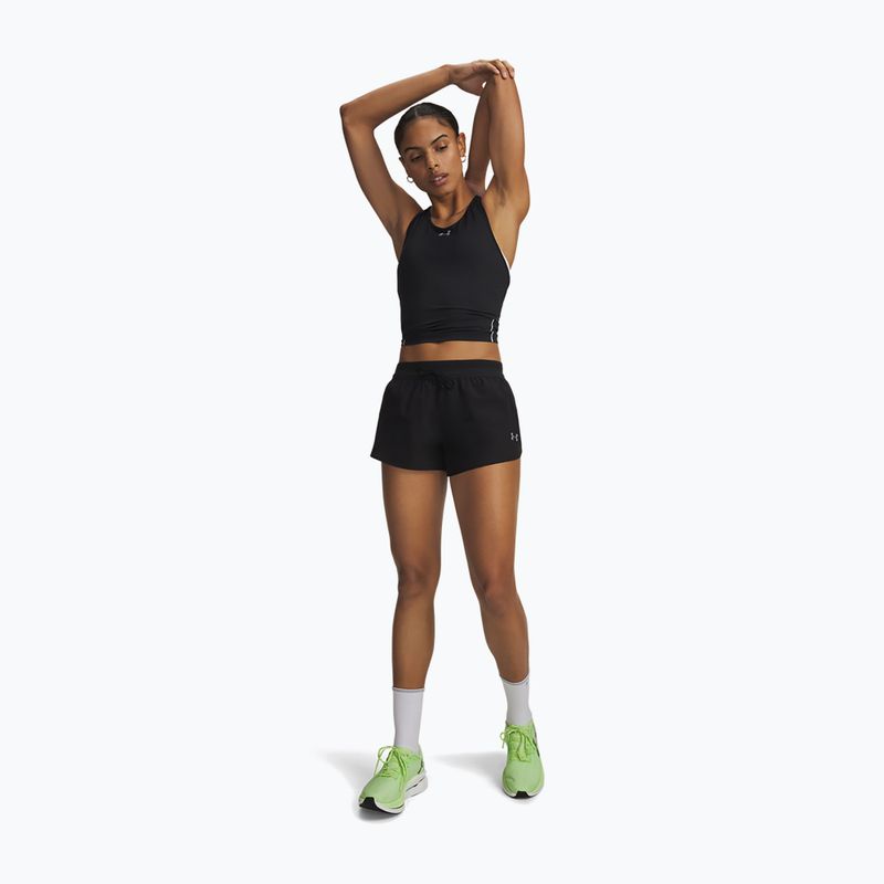 Women's running shorts Under Armour Pro Vent ultimate black/ultimate black/ultimate black 2
