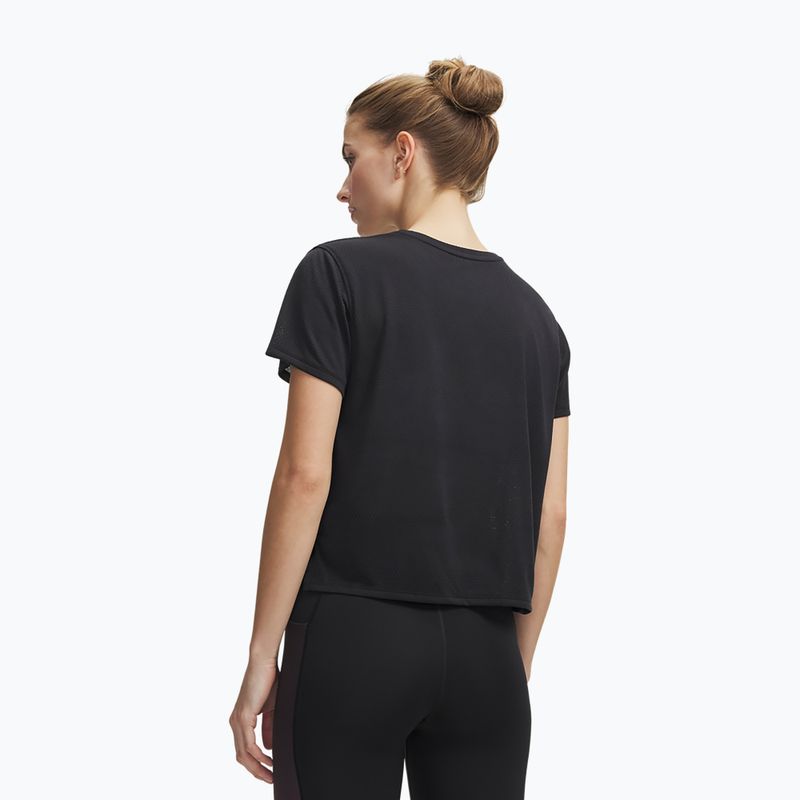 Women's running shirt Under Armour Velociti SS black/reflective 2